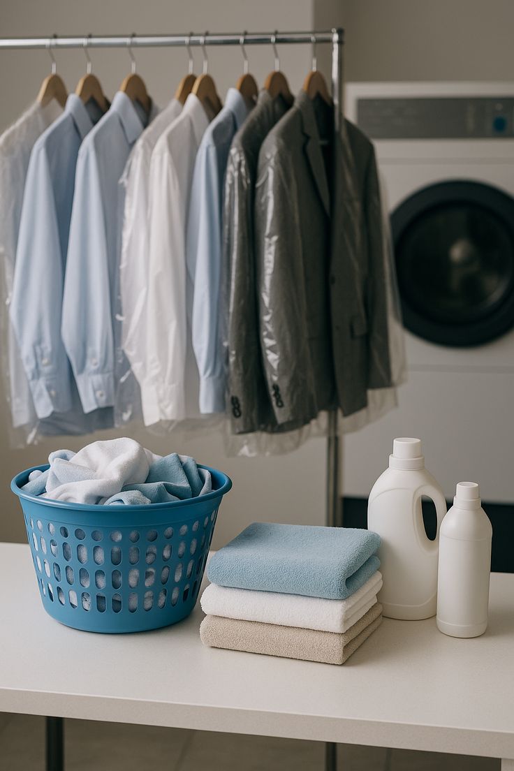 Lavaggio professionale e piegatura